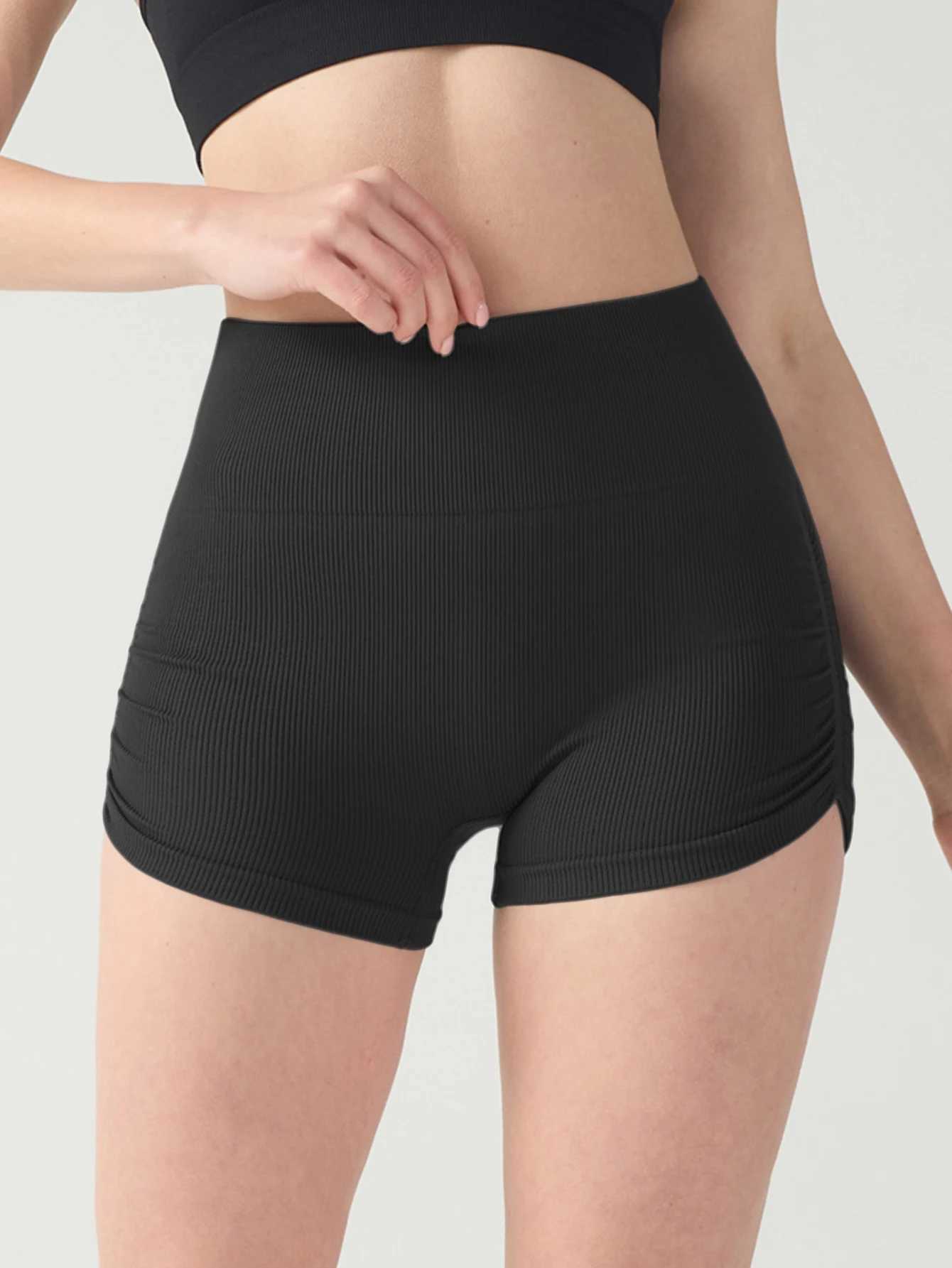 Women Workout Impact Shorts Scrunch Butt Lifting Gym Seamless Booty Biker Shorts XJ250724