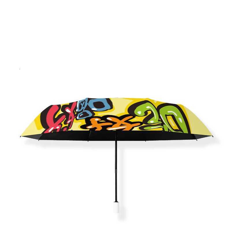 Umbrella Womens Dual-purpose Cute Sun Umbrella Folding Fully Automatic Small Portable Parasol Sun Protection and Ultraviolet Ra R250724