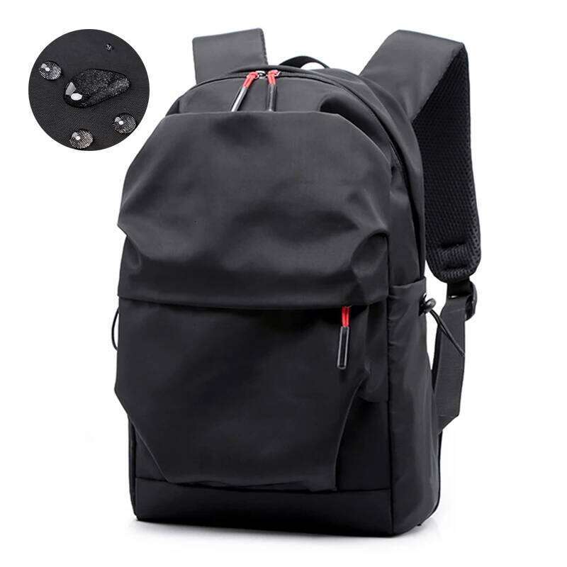 Multifunction Waterproof Backpack Student School Bags Notebook Backpacks Casual Pleated 15.6 Inch Laptop Bag For Men