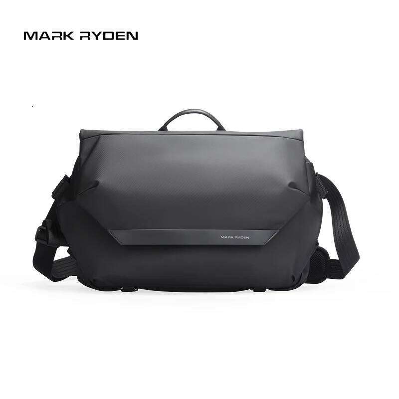 Mark Ryden Multifunction Fashion Shoulder Messenger Large Capacity Leather Crossbody Bag Designer Bag For Men