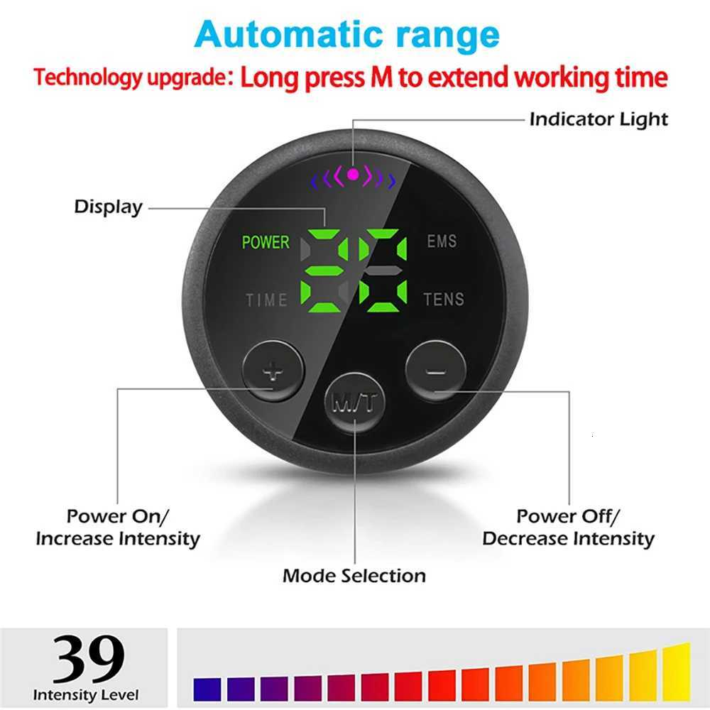 USB Rechargeable Abdominal Muscle Abdominal Toning Belt Muscle Toner Waist Arm Leg Training Home Gym Fitness Massager W250724