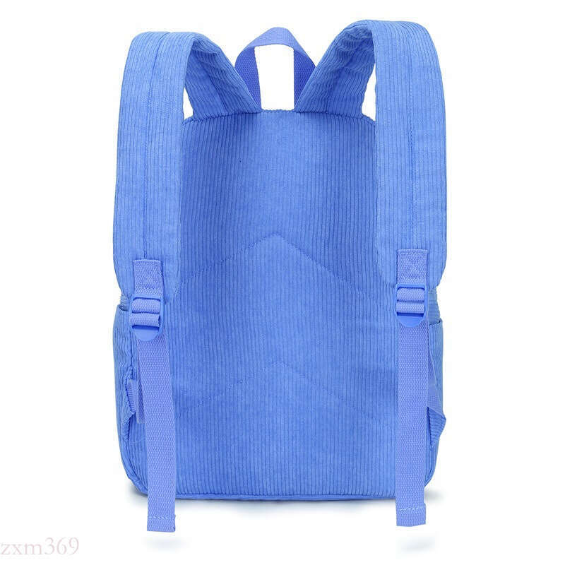 Hot Sale Corduroy Versatile Double Shoulder Bag Casual Student Backpack Large Capacity New Model