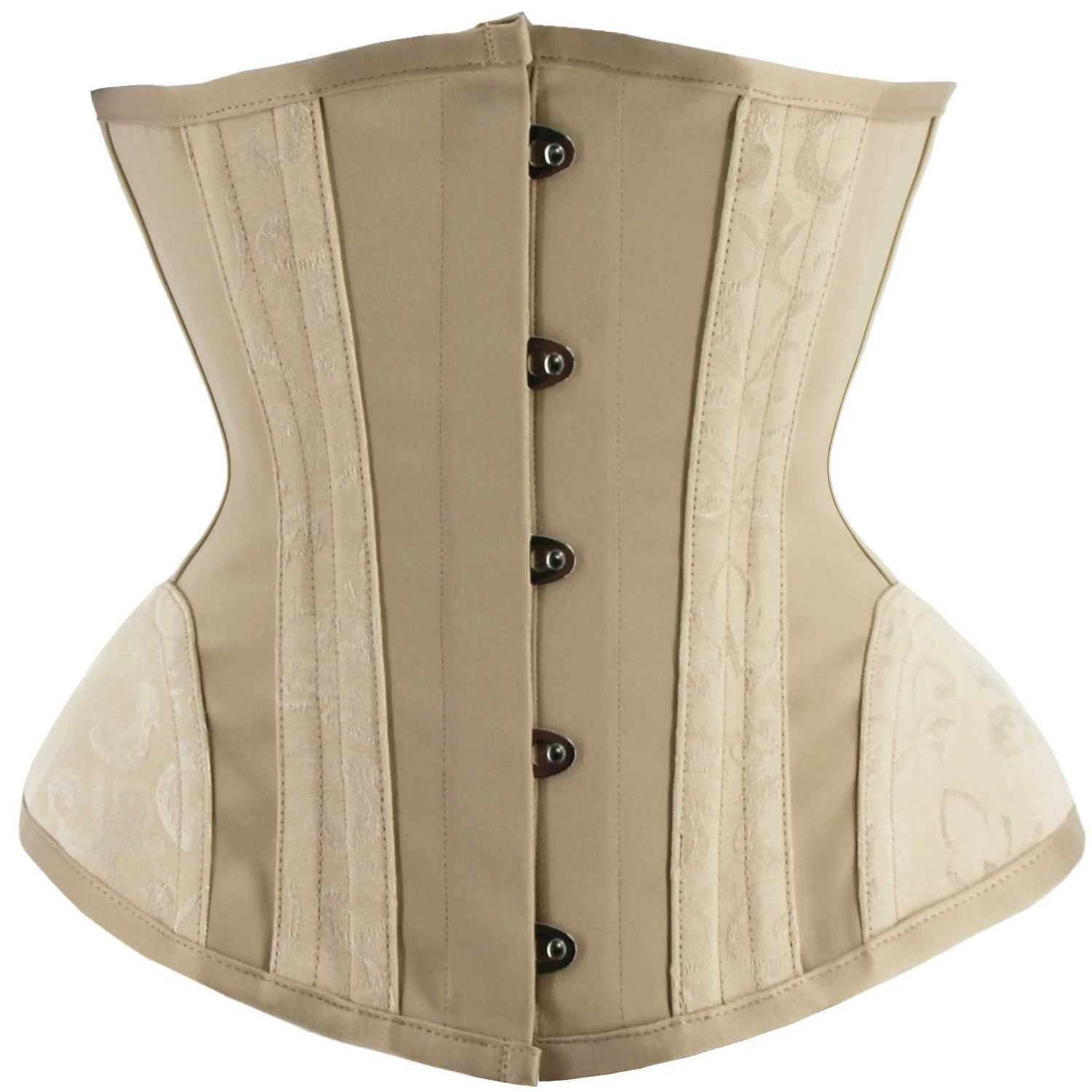 Short Torso Hourglass Waist Corset for Women Sexy Gothic Bustiers and Corsets Underbust Waist Slimming Waist CincherW250724