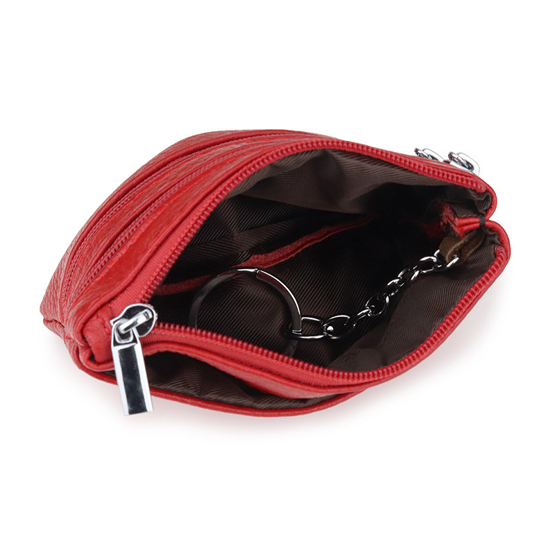 Free Shipping Designer Bag, First Layer Cowhide Key Box, European And American Coin Wallet, Bus Card Holder, Portable Credit Card Holder