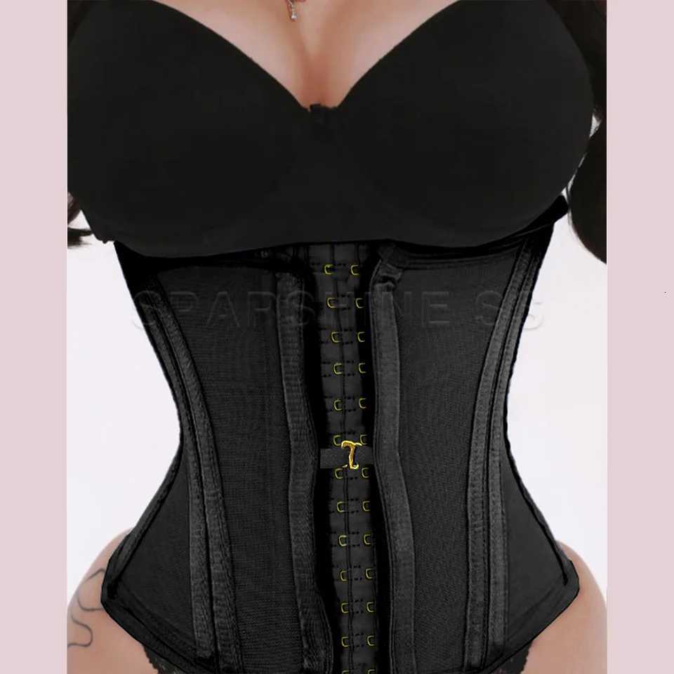 Sexy Woman Waist Slimming Belly Shaping Binder Firm Hooks Corset Fat Compression Girdles Belt Elastic Tight Daily Wear W250724
