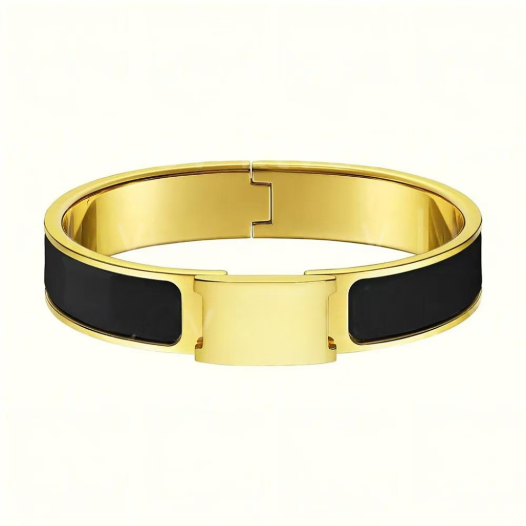 designer bracelet Designer Classic Bracelet Letter Bracelet Men's and Women's Couple's Bracelets Gold Rose Gold Silver Tri-Colour Bangle 12MM Good Jewellery