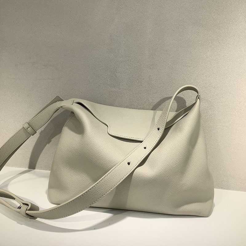 Single Shoulder Underarm Top Layer Cowhide Genuine Women's Crossbody Bag New Leather Material