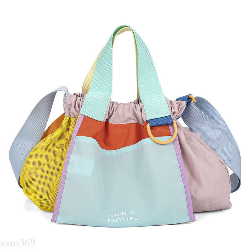 Hot-selling Single-shoulder Women's New Dopamine Color-blocking Handbag Dumpling Fashion Versatile Commuting Crossbody Bag Trendy