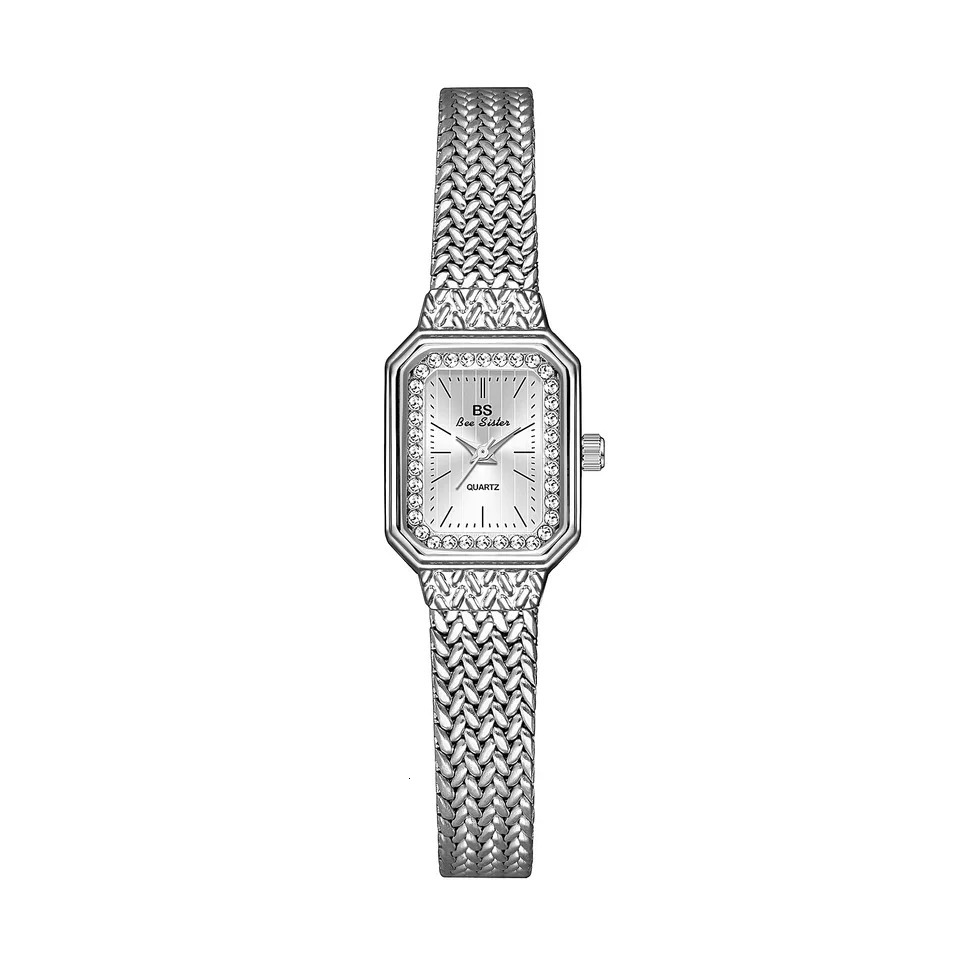 Fashion Watches For Womens Gold Classic Square Rhinestone Ladies Watch Quartz Waterproof Wristwatches Women Dress Clock 250723