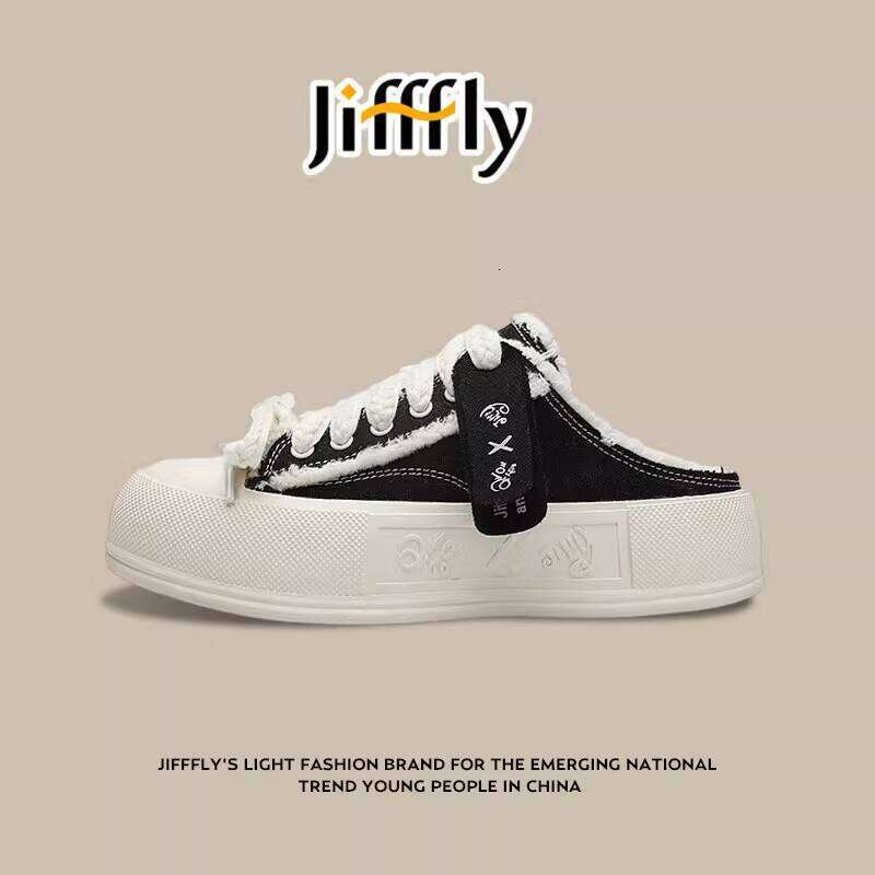 Comfortable Jifffly Canvas Flip-Flop Loafers for Ladies - New Style, Breathable Design