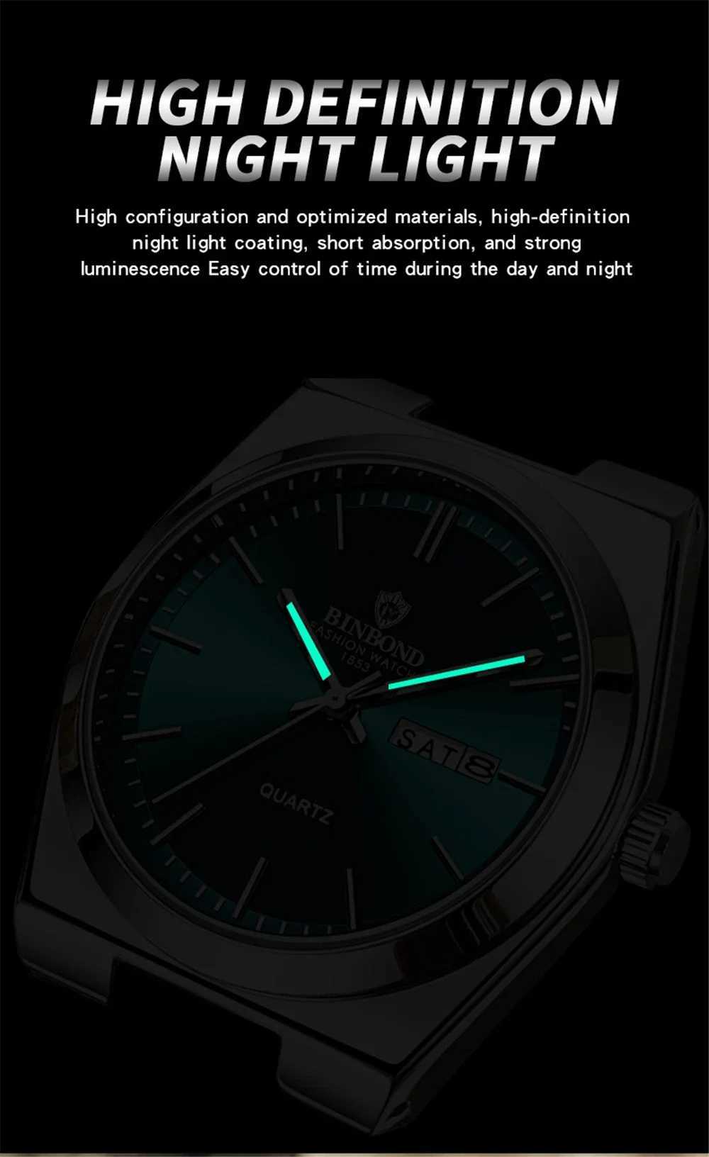 New Casual Business Fashion Quartz Wristwatches Movement Silver Clock Men Luxury Watch Automatic Watches Mens Gifts Reloj Hombre W250724