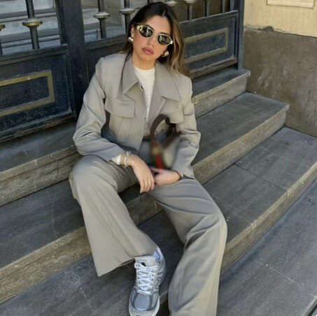 TRAFZA Style Summer New Fashion Casual Slim Fit + Suit Trousers B5