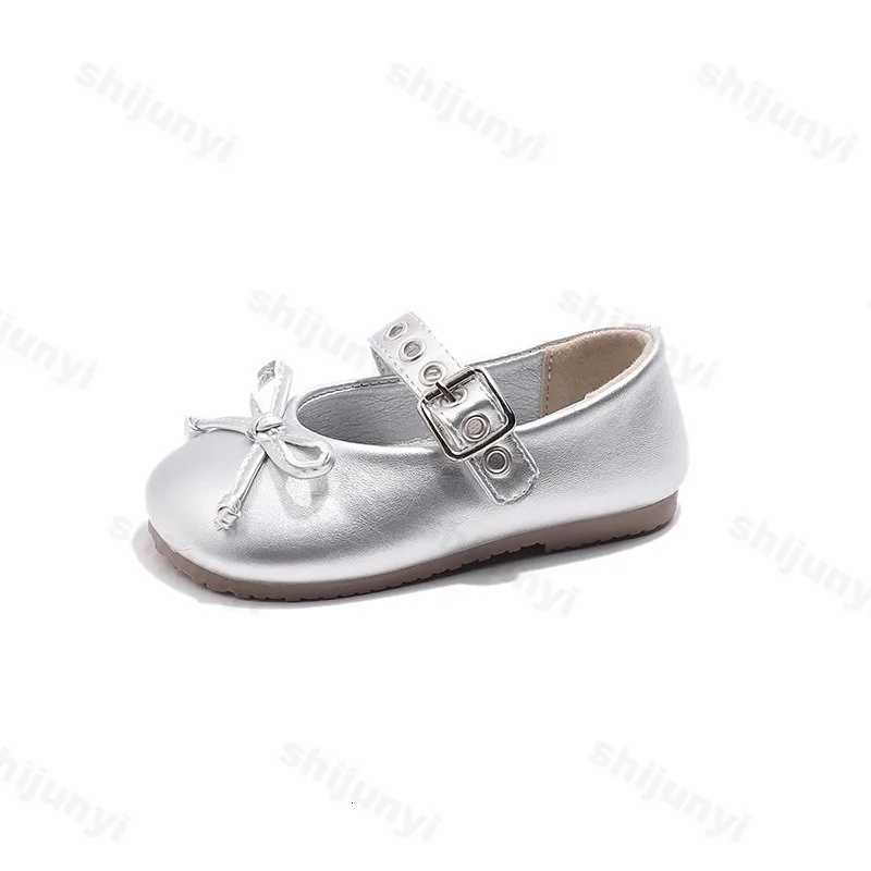 Childrens Girls Mary Janes Shoes PU Leather Ballet Dance Casual Fashion Kid Princess Performance Dress Shoes Flat Shoes 22-34 XJ250724