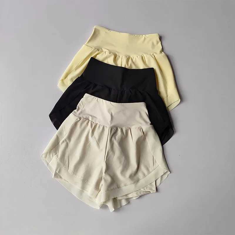 2 in 1 Womens Summer Running Sports Shorts Fitness Yoga Shorts Quick Drying Outdoor Tennis Casual Training Shorts XJ250724