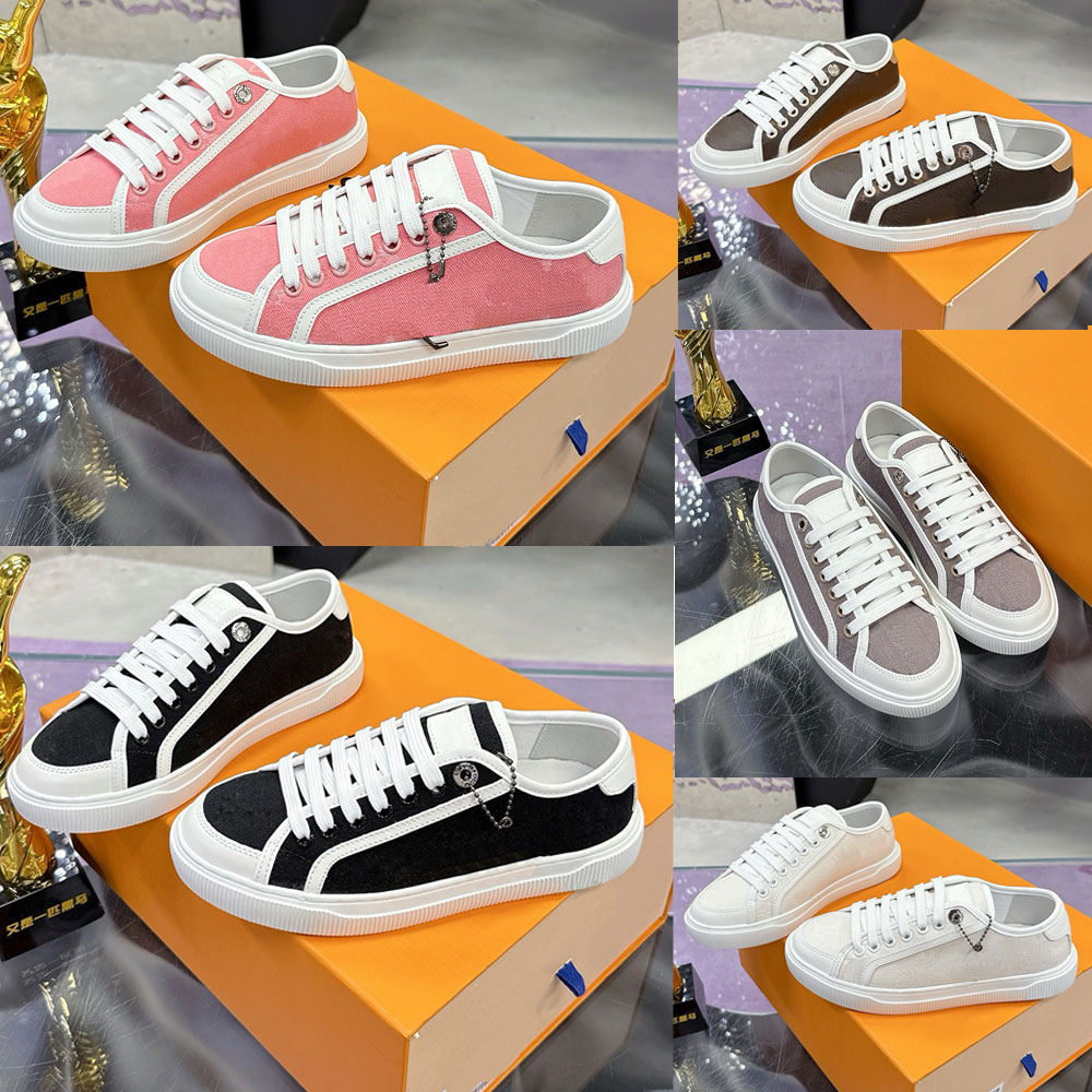 Womens Designer Lagoon Sneaker 1AGYFO Pink Laces Retro fashion comfortable casual style sneakers Detail metallique emblematique Daily multifunctional sneaker