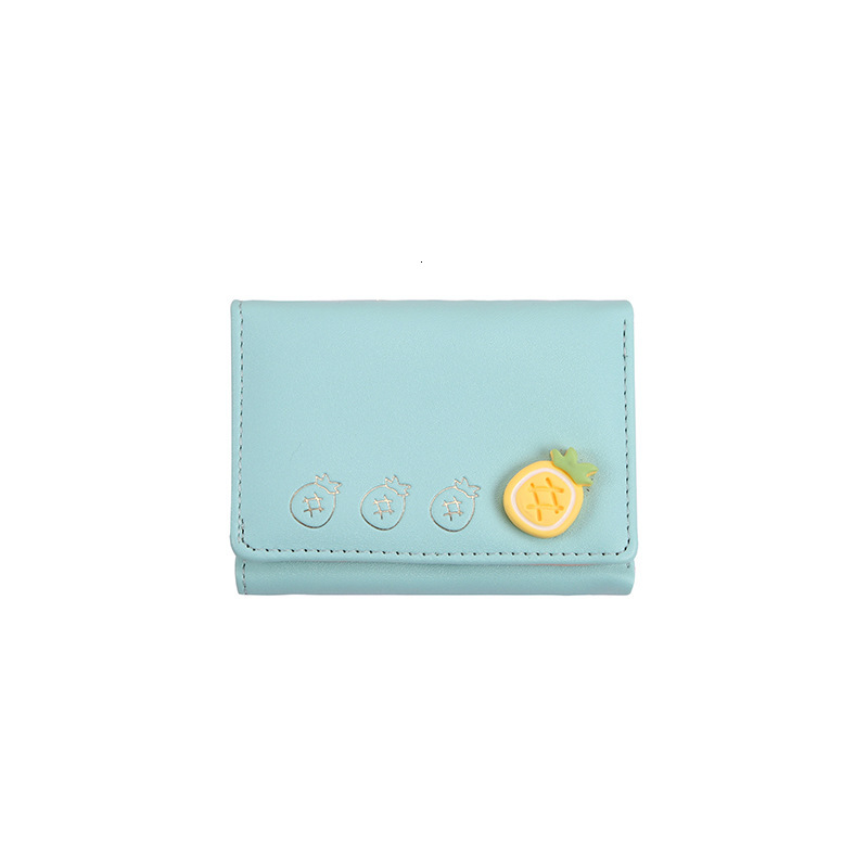 Free Shipping 2025 Designer Bag New Cute Foldable Women's Korean Wallet Cartoon Mini Clip Coin Wallet