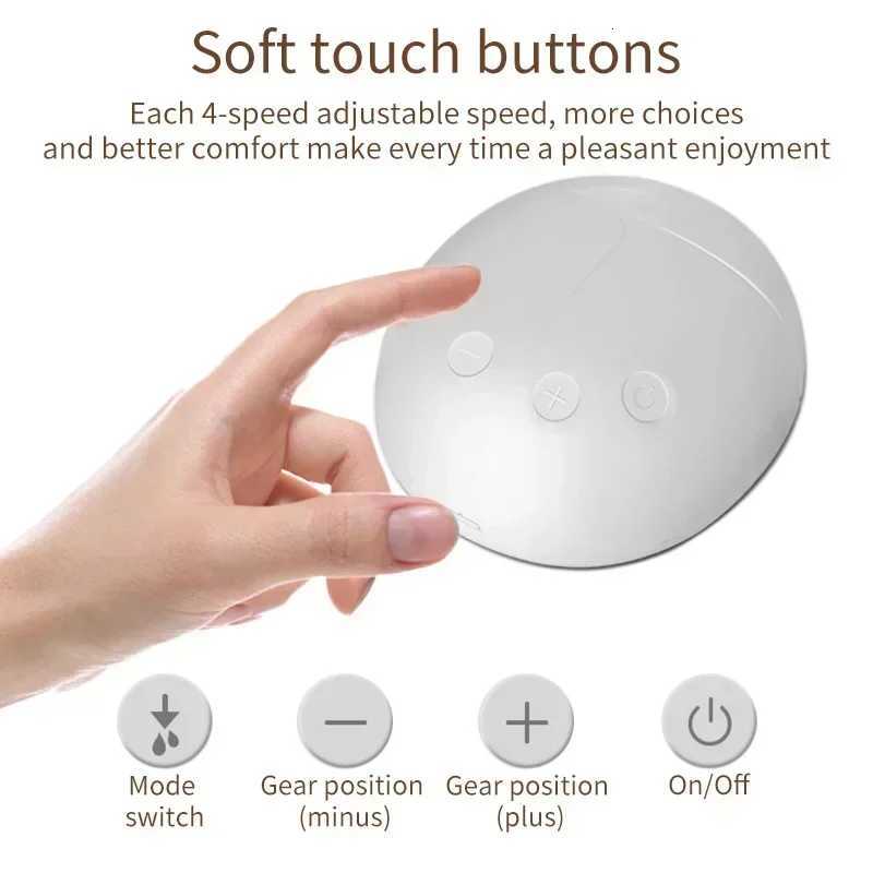 2 Electric Breast Pump Silent Portable USB Electric Breast Pump Hands-free Automatic No Milking Breast Massage Feeding X250724