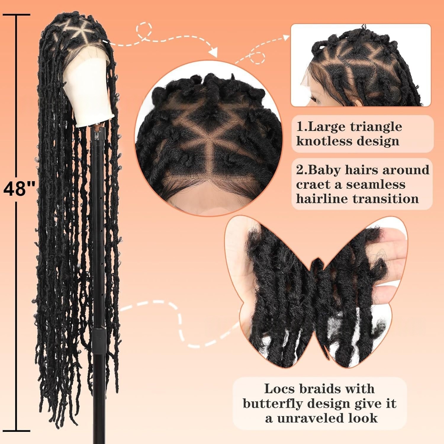 Braided Curly Wigs Look Like Really Human Hair 360 Full Lace Front Bohemian Boho Braid Wig Hair Cornrow Braids Lace Frontal Wigs Handmade Braided Wig 