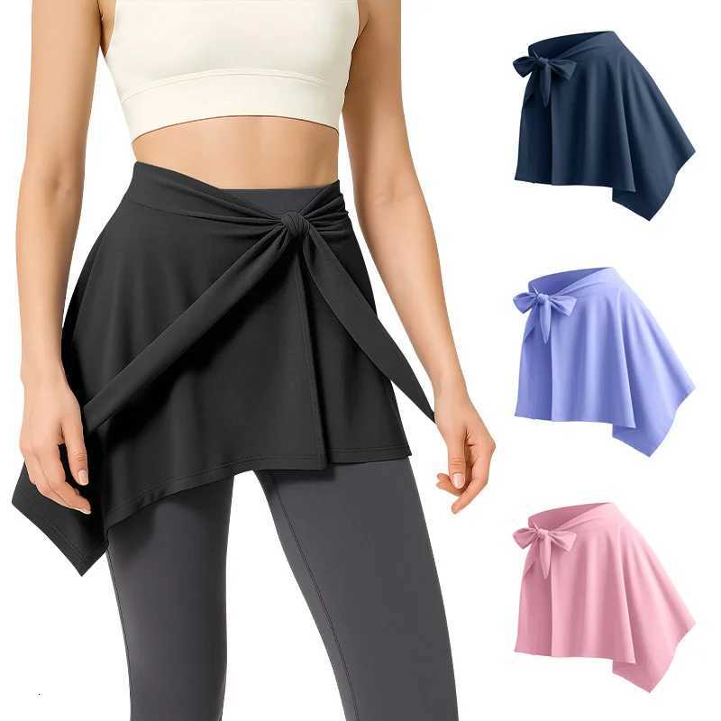 Women Yoga Short Skirts Outdoor Sports Tennis Gym Fitness Yoga Skirt Breathable Quick Drying Skirts for Ballet Dance Pilates XJ250724