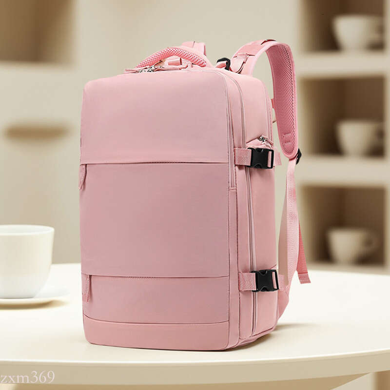 Unisex Casual Travel Boarding Luggage Bag Large Capacity Dry Wet Separation Computer Backpack