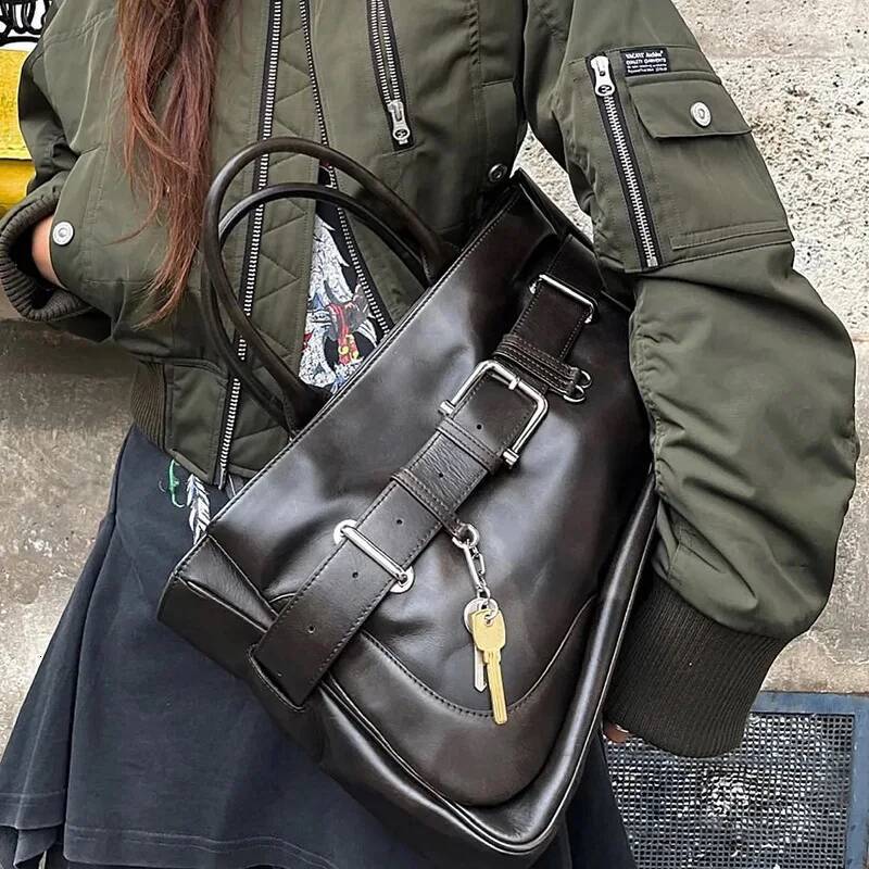 PU Leather Bucket Bags for Handbags and Purses New Shopper Large Capacity Tote Designer Women Shoulder Bag high-quality