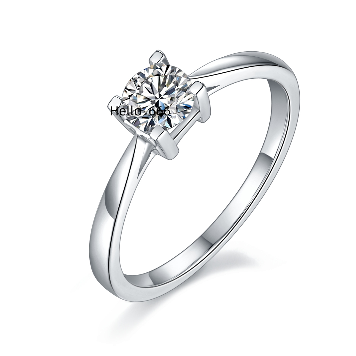 Jewelry High Quality Serendipity Designer Moissanite 925 Sterling Silver Ring 14k 18k Gold Moissanite Ring for Women