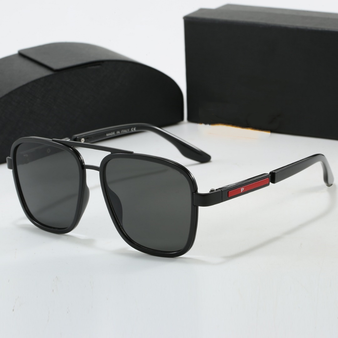 Top luxury Sunglasses designer womens Mens Goggle senior Eyewear For Women eyeglasses Square frame Vintage Metal Sun Glasses With Box 2425