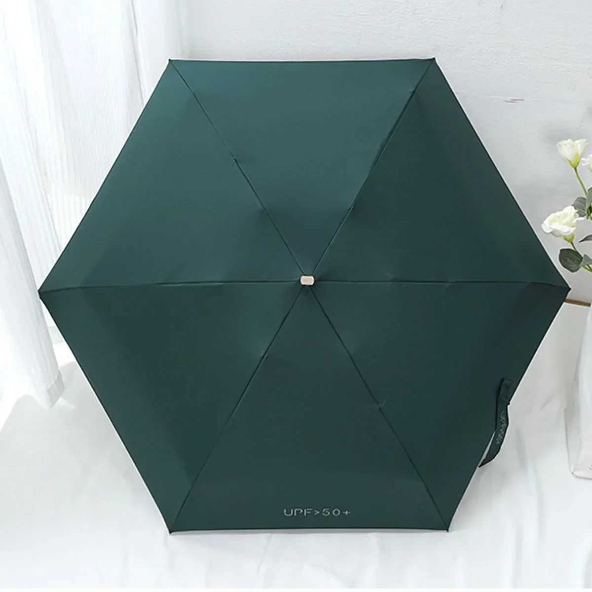8N Outdoor Mini Sun Umbrella UV Protection Ultralight Folding Five-fold Umbrella Sunshade Umbrella R250724