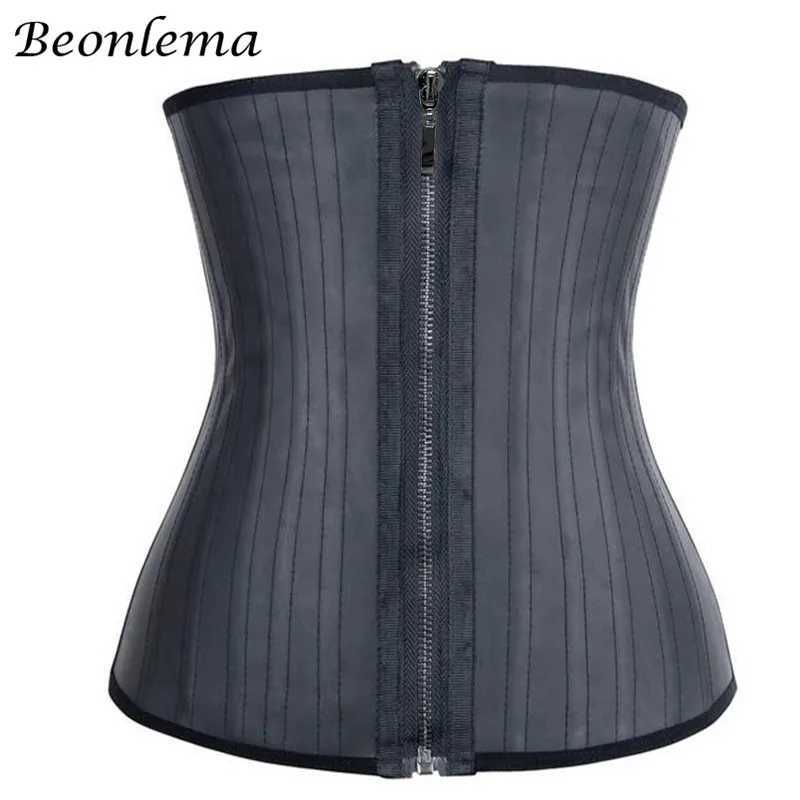 25 Steel Bone Waist Stoh Slimming Belt Modeling Straps Corset Latex Tummy Wrap Body Shaper Belly Reducing Sheath XXS W250724