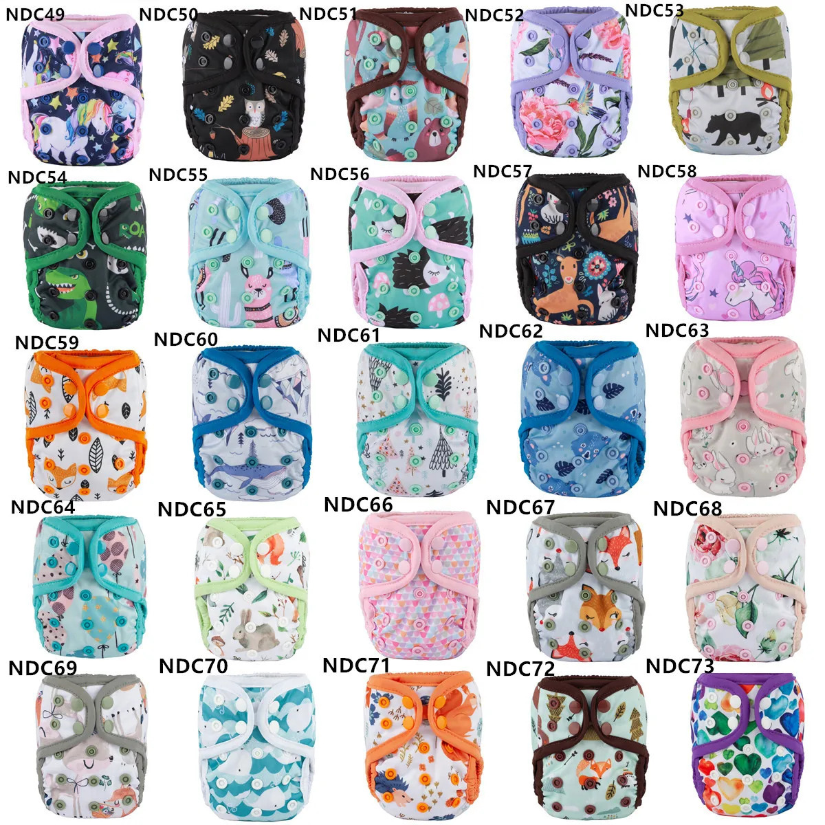 Sigzagor1 born Baby Cloth Diaper Cover Nappy Adjustable Waterproof PUL Double Gusset 4410lbs 25kg 250724