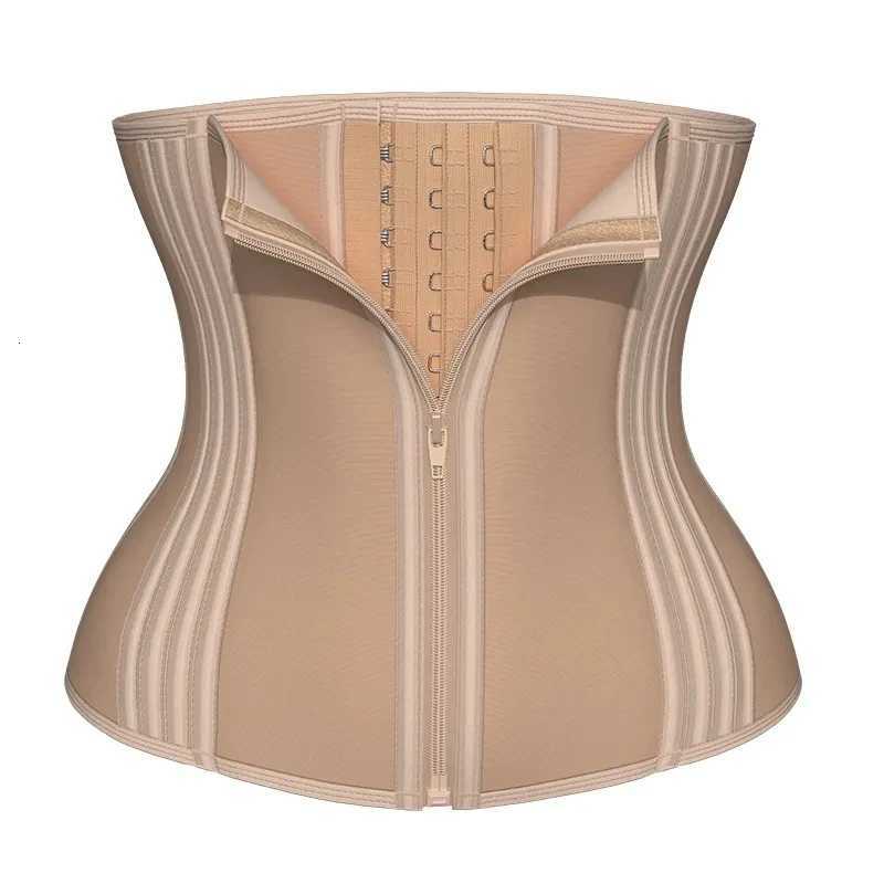 Colombiana Fajas Corset Rib Buckle Zipper Shaping 29 Steel Bones Waist Latex Reducing and Shaping Girdles for Women W250724