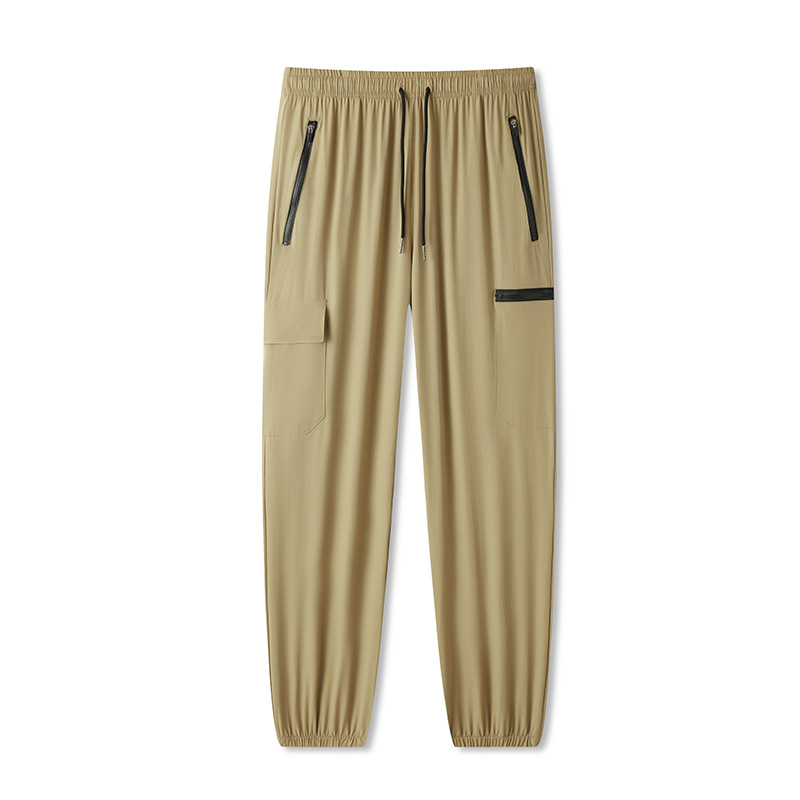 Hot shipping designer pants for man Straight tube foot binding versatile fitness sports leisure