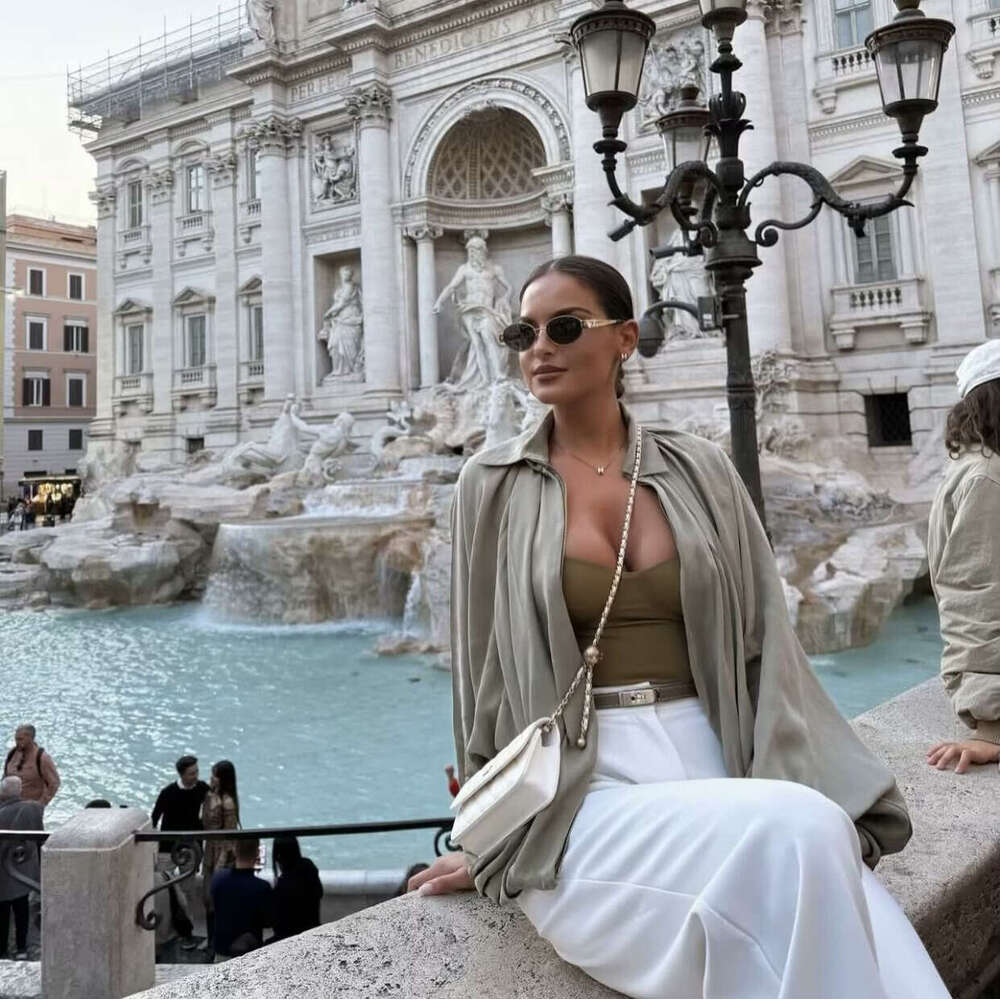 TRAFZA Spring New Women's Street Fashion Puffy Shirt Jacket Coat B5