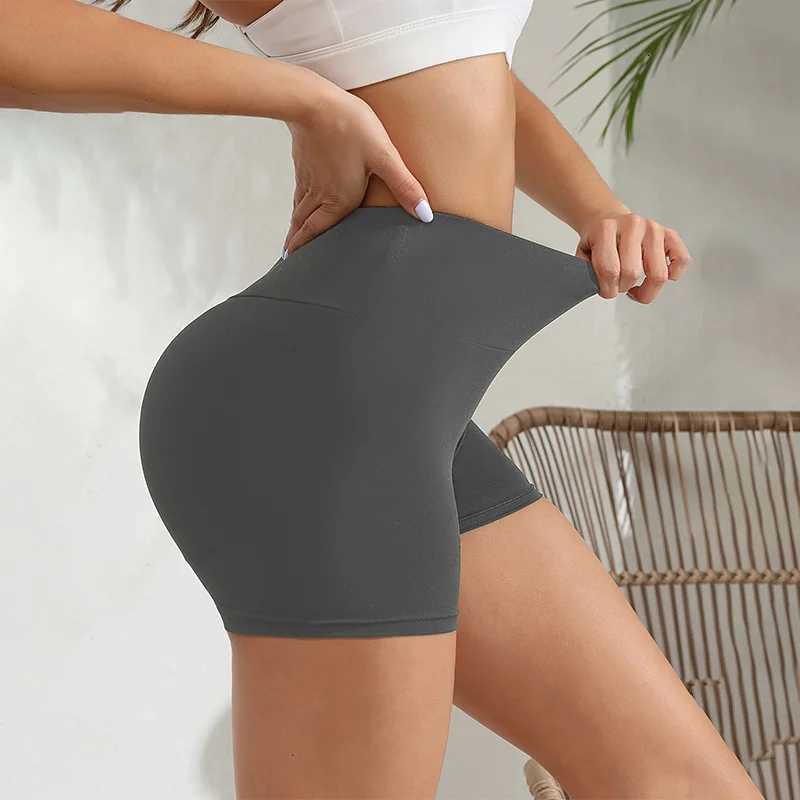 Workout Booty Spandex Shorts for Women High Waist Soft Yoga Shorts XJ250724