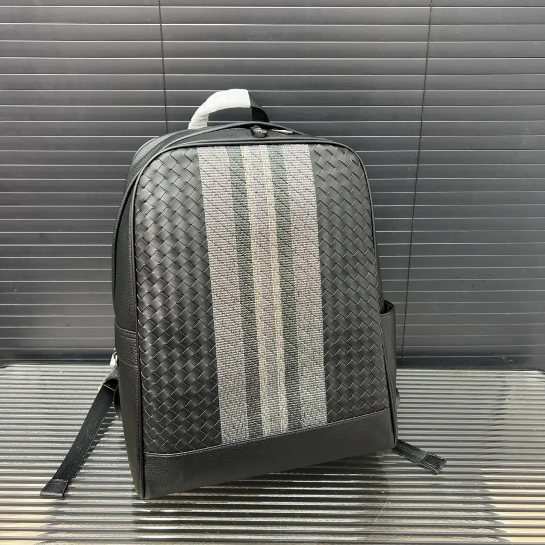 Men's Backpack Travel Luggage Backpack Hand-woven Laptop Bag Classic backpacks Fashionable and Versatile Business knapsack men bookbag with