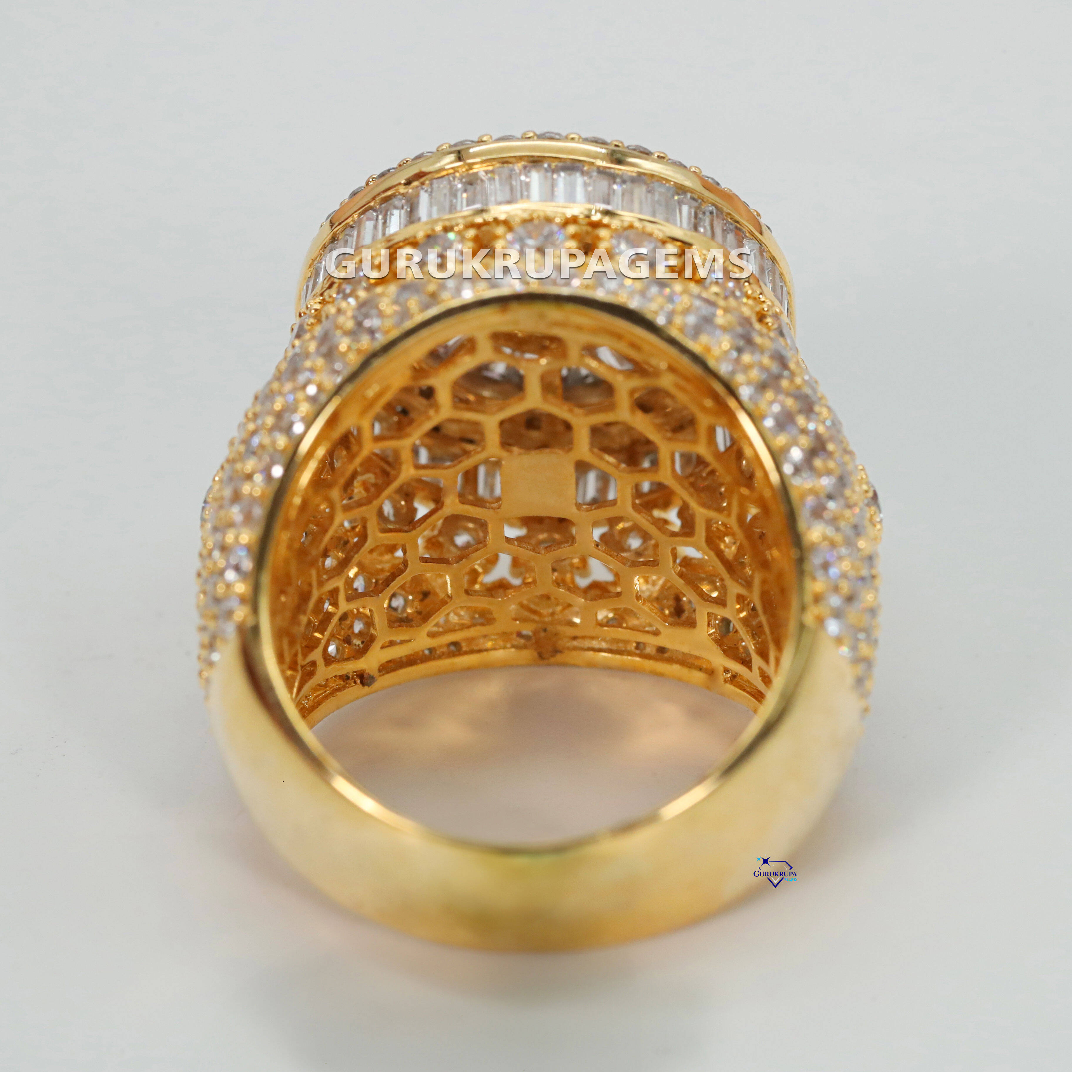 Our Finest Ring From the Collection Made of 925 Sterling Silver Moissanite Diamonds Designed to Be Especially Remarkable for You