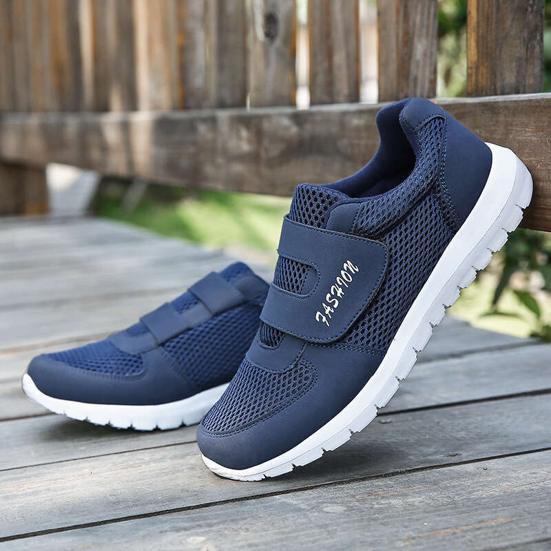 Middle-aged and Elderly Walking Men's Morning Exercise Square Dance Sports Running Women's Safety Outdoor Mesh Shoes