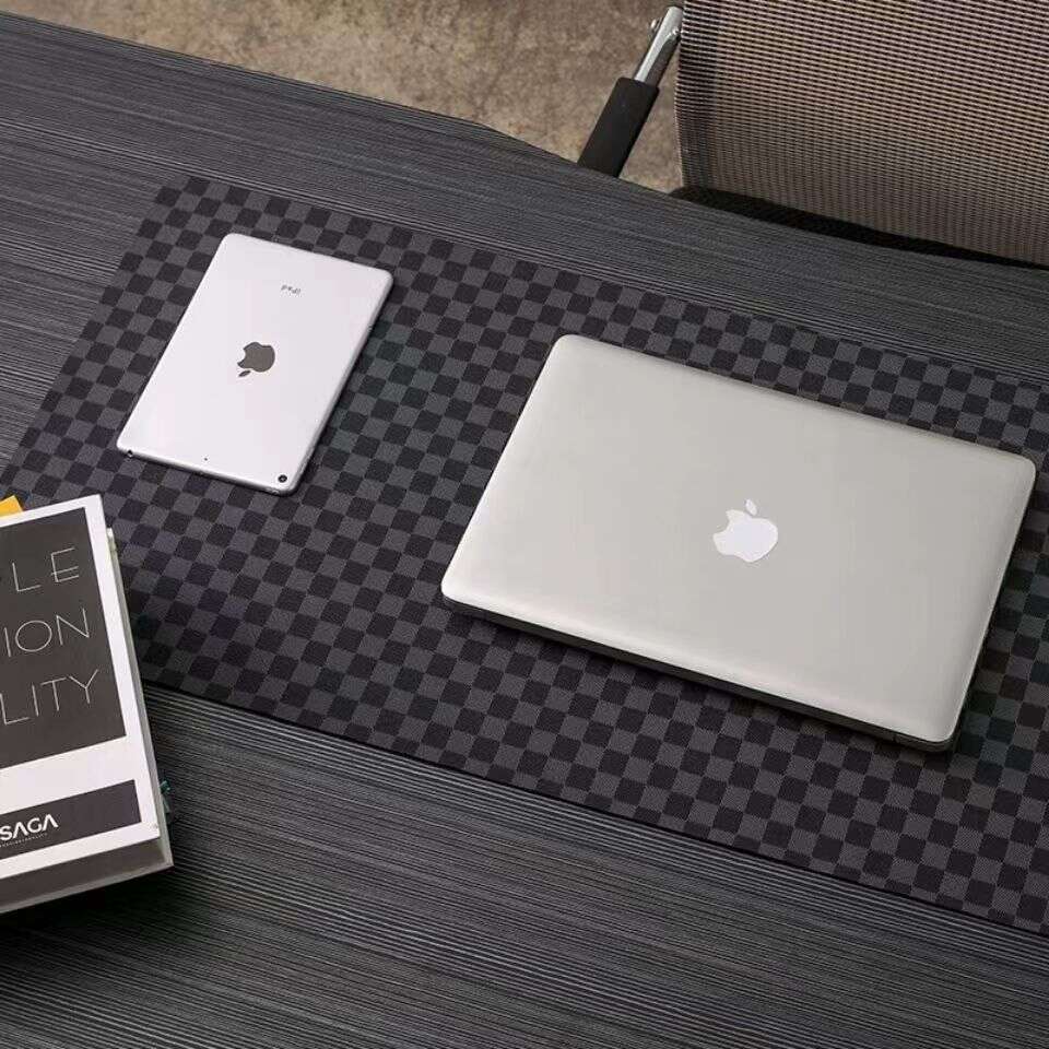 Office Waterproof Laptop Large Mouse Pad Writing Presbyopic Leather Student Desk Mat