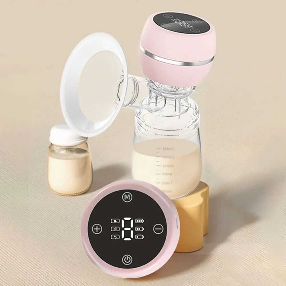Electric Breast Pump Intelligent Integrated High Suction Breastmilk Pump Silent Massage Painless Breast Milk Bottle X2507241