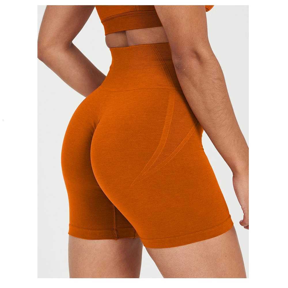Effortless Seamless Tight Shorts Gym Shorts Womens Workout Yoga Shorts Soft High Waist Outfits Fitness Sports Wear XJ250724