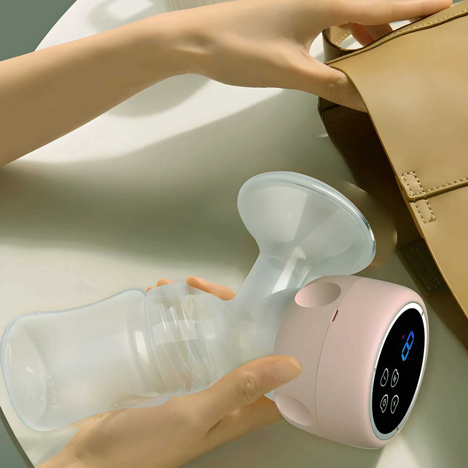 Electric Breast Pump Intelligent Integrated High Suction Breast Pump Breast Milk Postpartum Fortable Painless and Silent Breast X250724