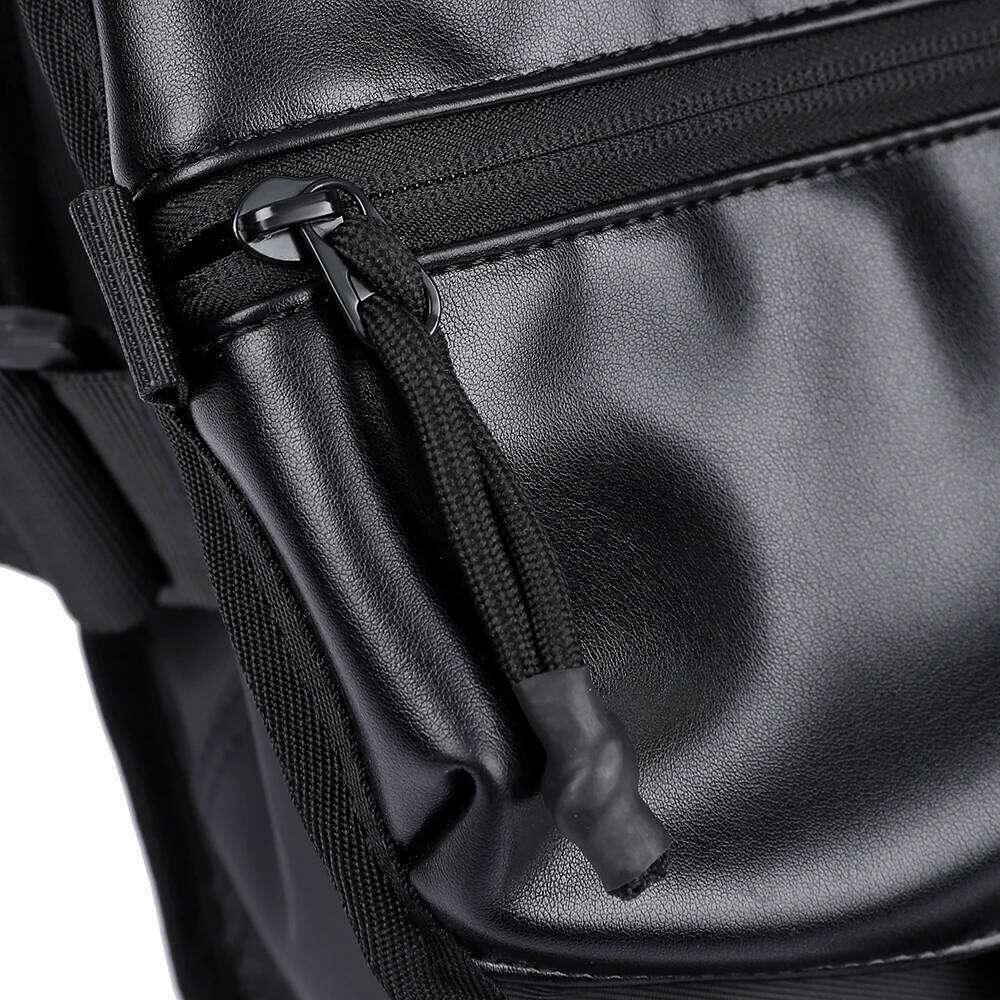 Messenger Large Capacity Oxford Cloth Shoulder Trapezoidal Business Trip Fashion Casual Crossbody Lightweight Computer Multi-Functional Men's Bag