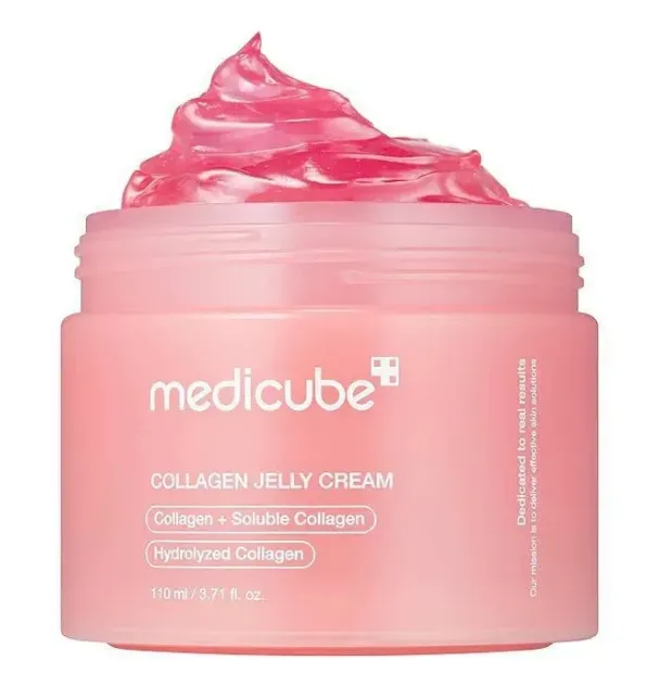 Medicube Jelly Face Cream Collagen Soft SPA Nourishing Moisturize Face Shrinks Pores Remove Comedones Jelly Essence Korean Skin Care Jelly Cream 110ml Tiktok Hot
