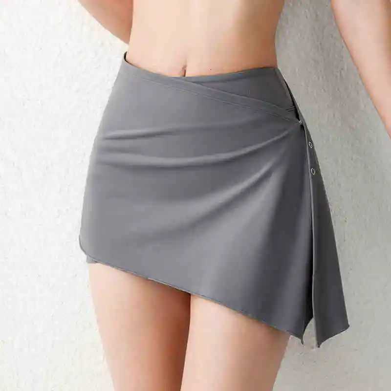 Pilates personalized butt curtain hip skirt set for women; fashionable anti-embarrassment sports fitness yoga pants for spring a XJ250724