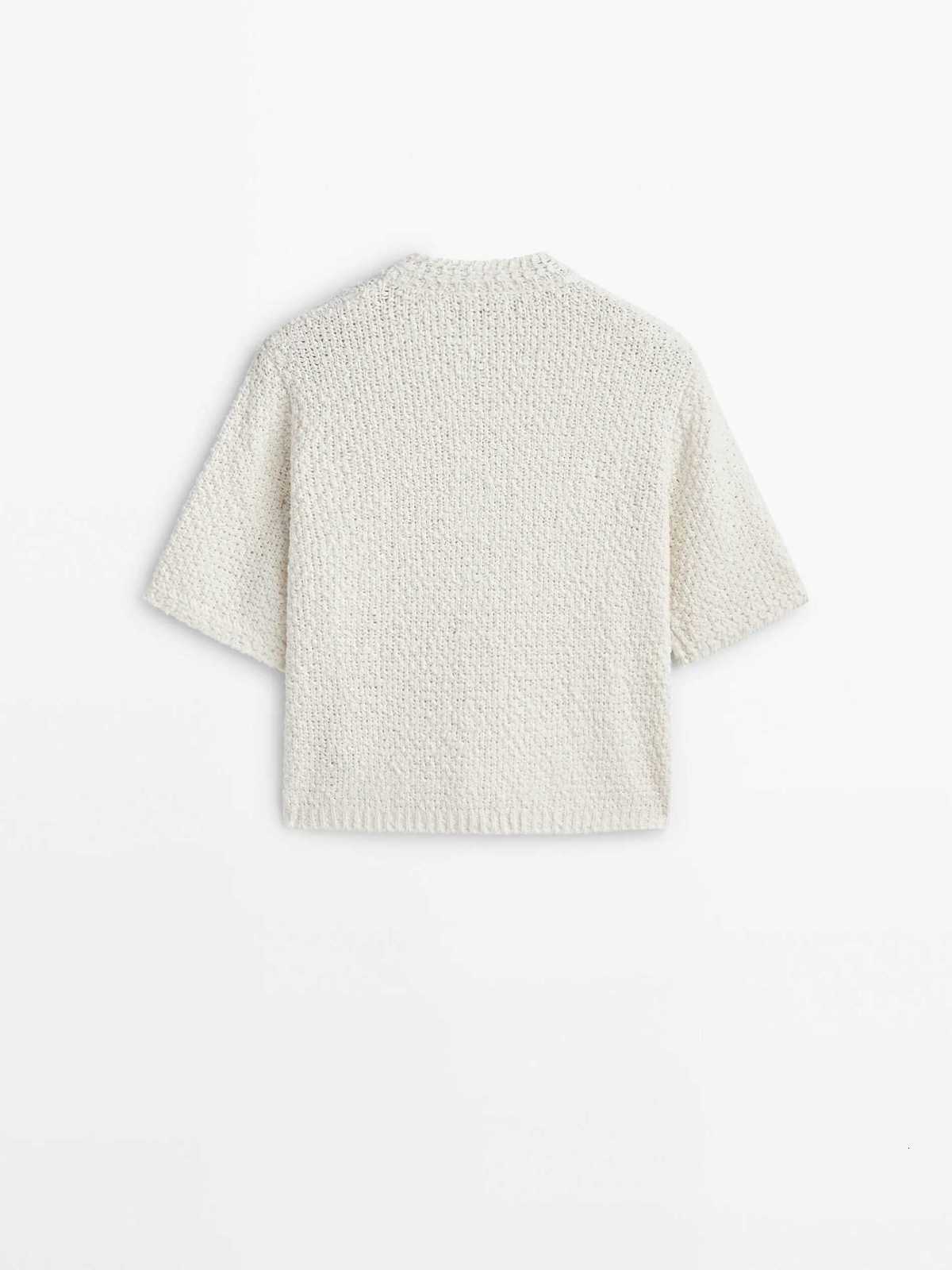 Ethereal MD 2025 massidutti spring new style of small fragrance texture knitted cardigan short coat X250724