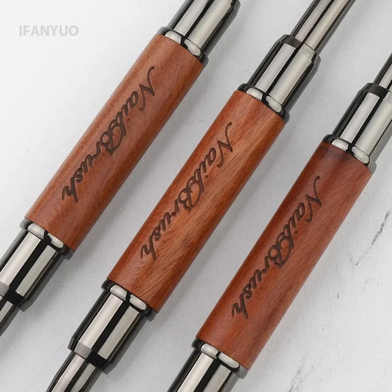 Double-end Nail Pen Brush Glue Potherapy Pen UV Gel Liner Brush Ultra Thin Acrylic Nail Art Painting Manicure Brushes Tool 250716