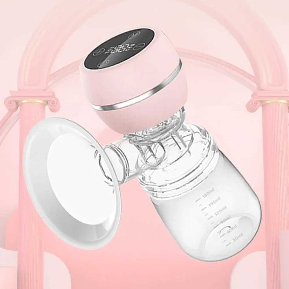 Electric Breast Pump Intelligent Integrated Silent Breastmilk Pump High Suction Massage Painless Breast Milk Bottle X250724