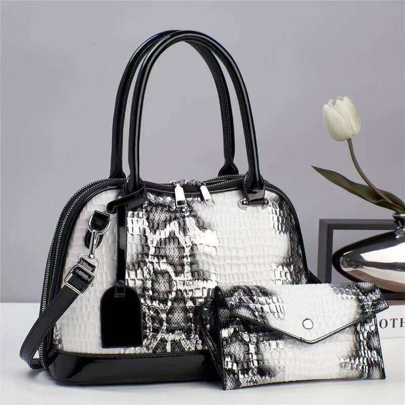 Women's Bags Designer Trend Two Piece Set Women's Layers Brand Tote Bag Leather Handbags Designer Ladies Crossbody Shoulder Bags