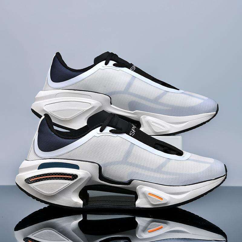 Dajueying 3 Arch Carbon Plate Men and Women, Ultra-light High Elasticity Shock Absorption Casual Sports for Couples, Mesh Running Shoes