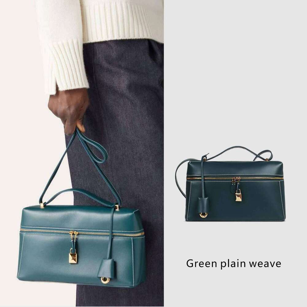 2025 New Genuine Women's Handbag Palm Pattern Cow Leather LunBags Box Bag Gigi Same Style Single Shoulder Slant Cross Body